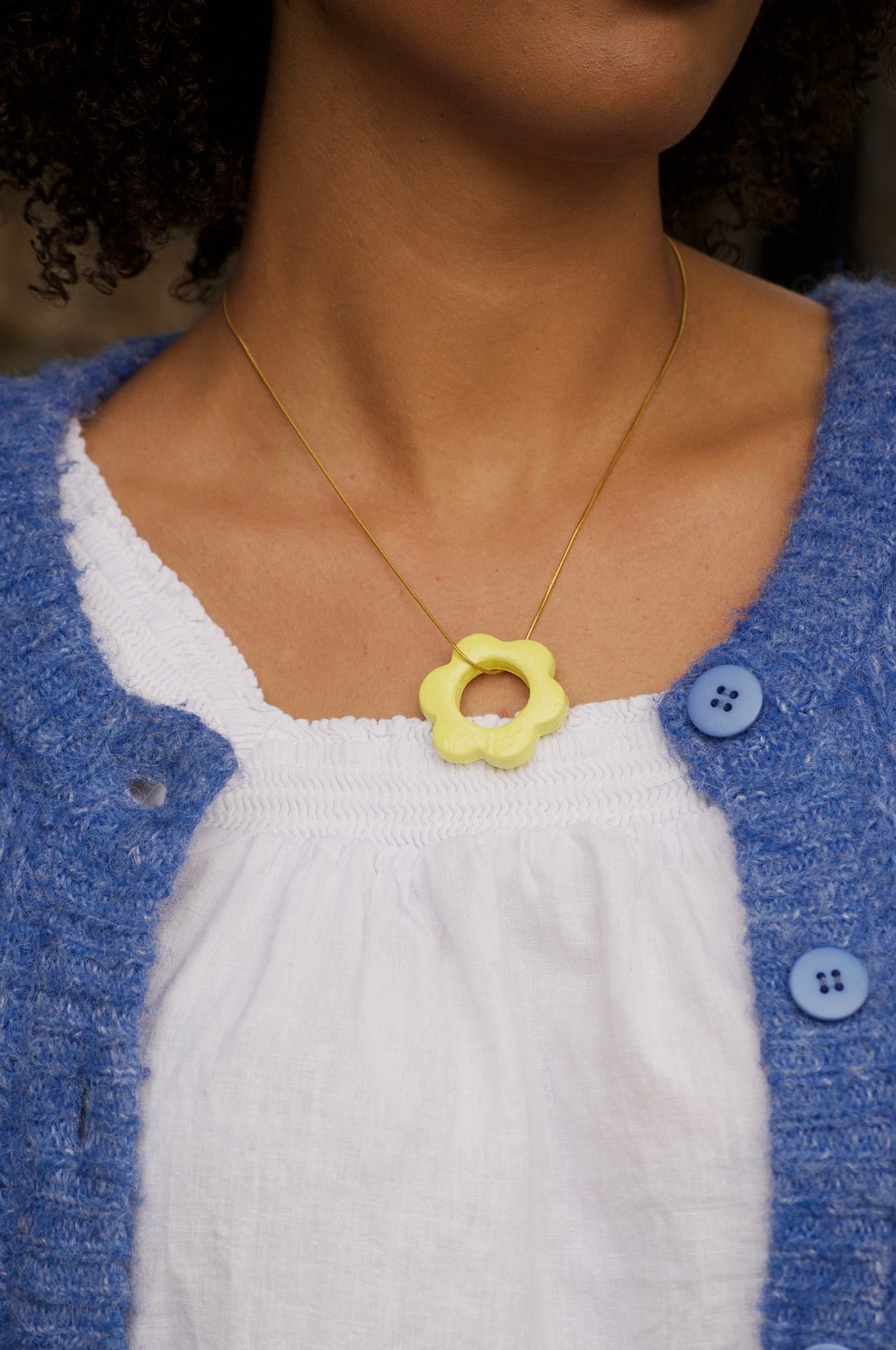 Can’t Believe It’s Not Butter Yellow Blum Charm